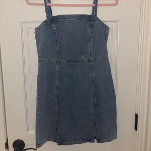 Denim dress
